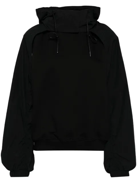 Juun.J mock neck hoodie