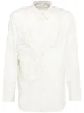 Post Archive Faction paneled-design shirt - Neutrals