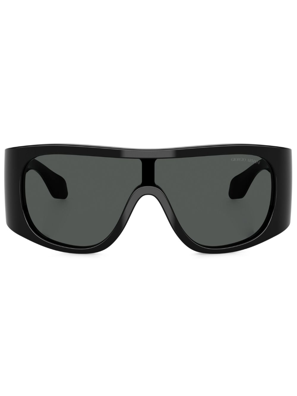 Giorgio Armani logo-print sunglasses - Black