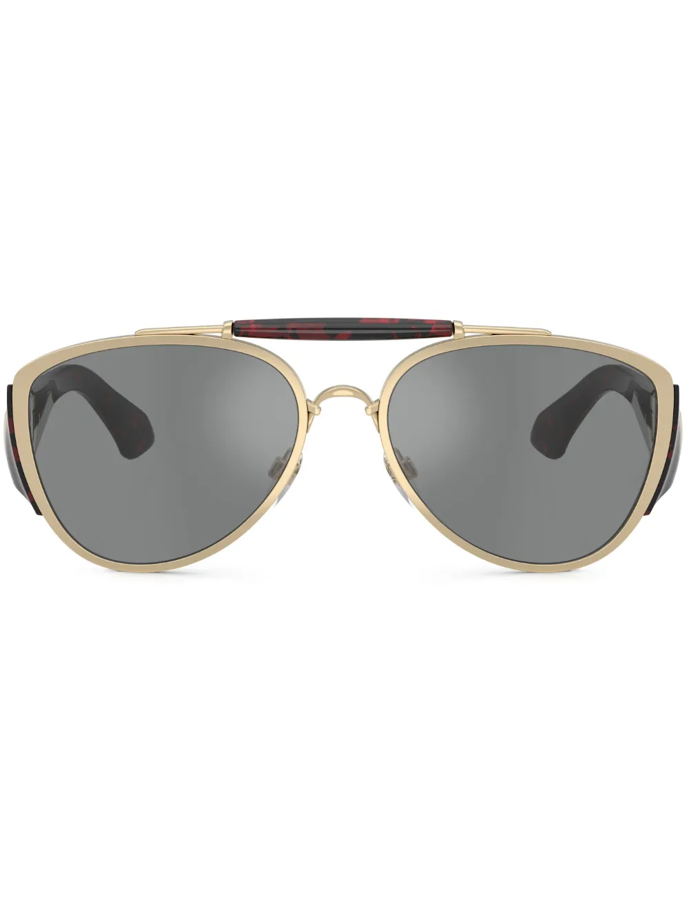Burberry Eyewear Zonnebril met piloten montuur Goud