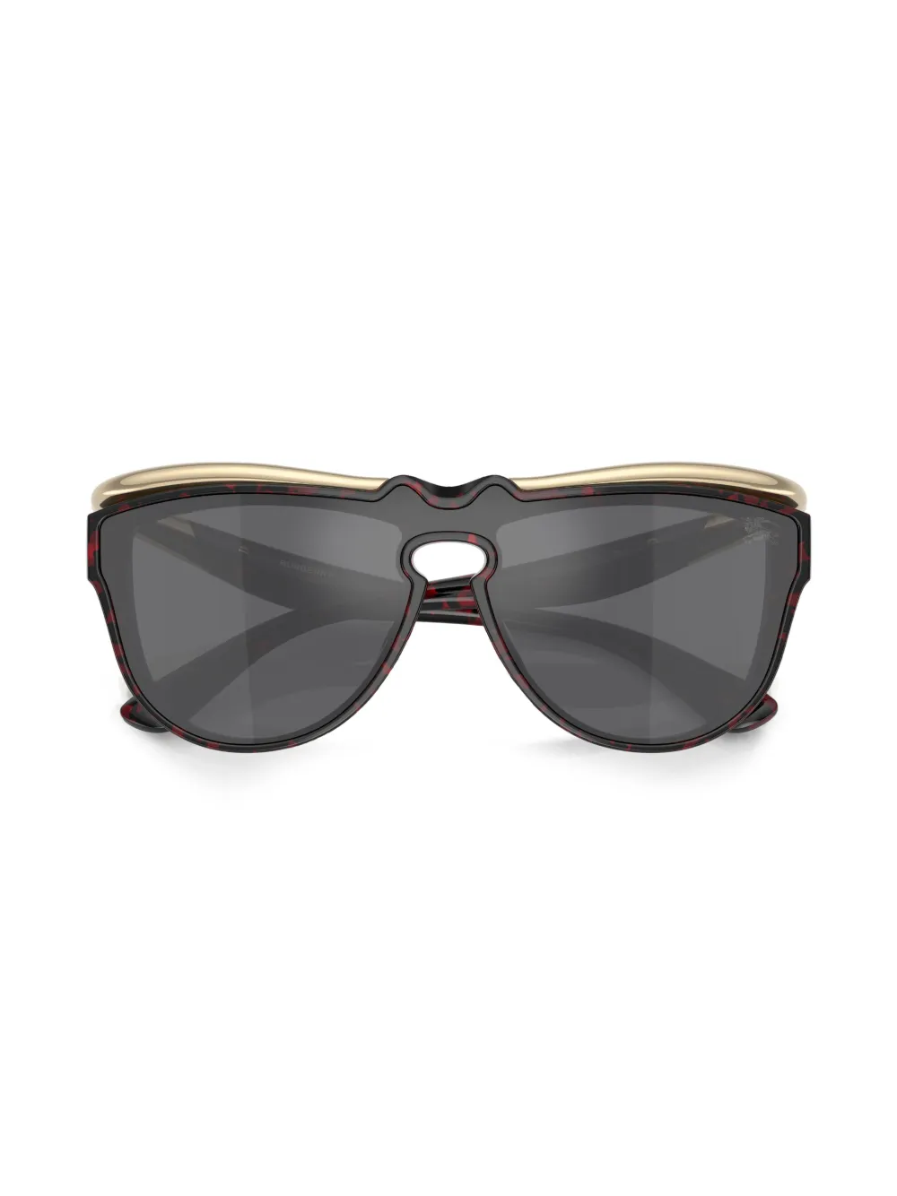 Burberry Eyewear Zonnebril met oversized montuur Rood