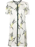 Del Core V-neck mini dress - Neutrals