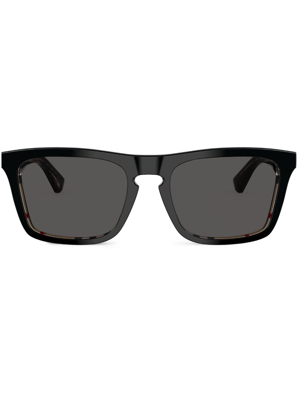 Burberry Eyewear Logo-print Sunglasses In Black