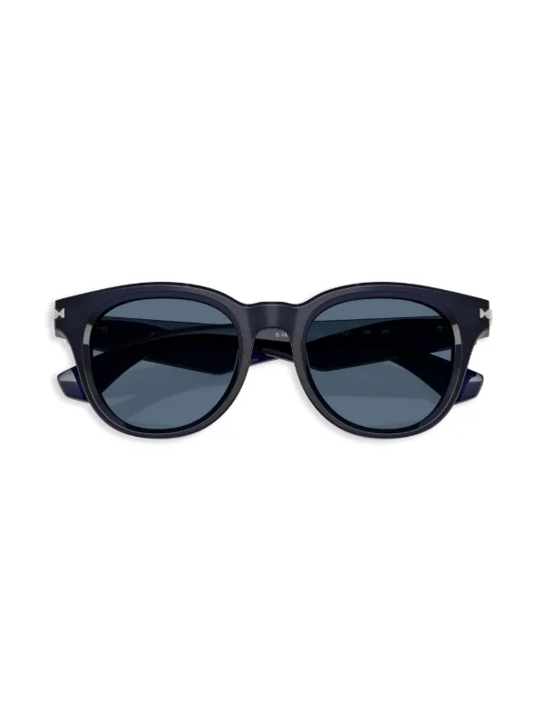 Burberry Eyewear ロゴエングレーブ サングラス | ブルー | FARFETCH JP