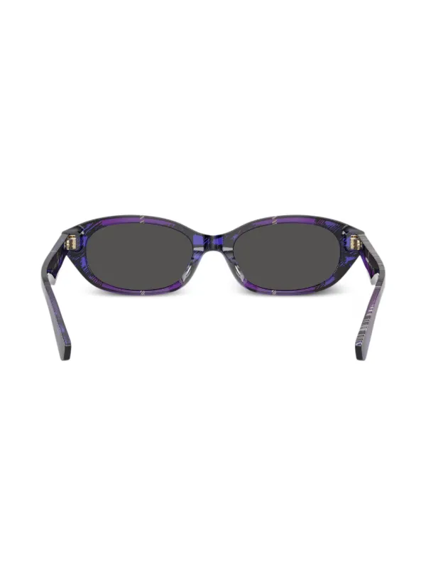 Burberry Eyewear BE4447D Sunglasses | Purple | FARFETCH