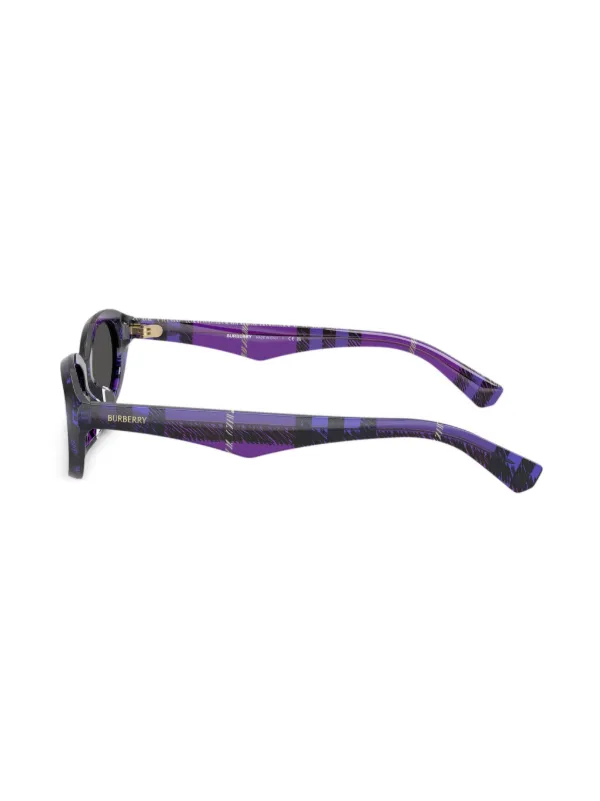 Burberry Eyewear BE4447D Sunglasses | Purple | FARFETCH
