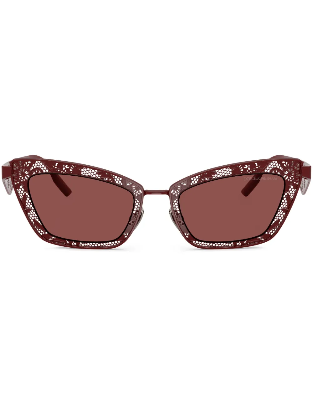 floral cat-eye sunglasses