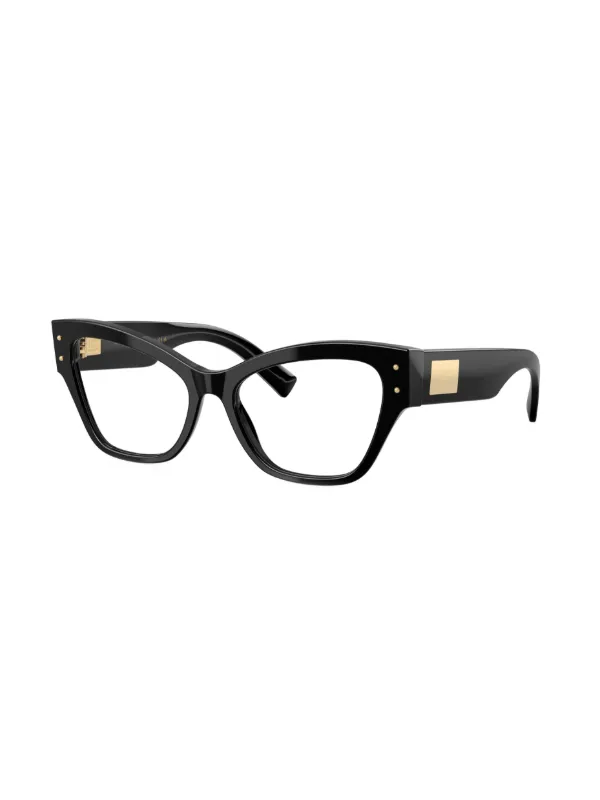 【関税込み】Gucci ブラック Minimal キャットアイメガネ Gucci: ブラック Minimal キャットアイメガネ | SSENSE 日本