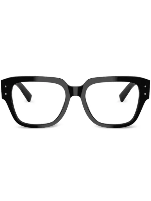 Dolce & Gabbana Eyewear Brille mit Logo-Gravur