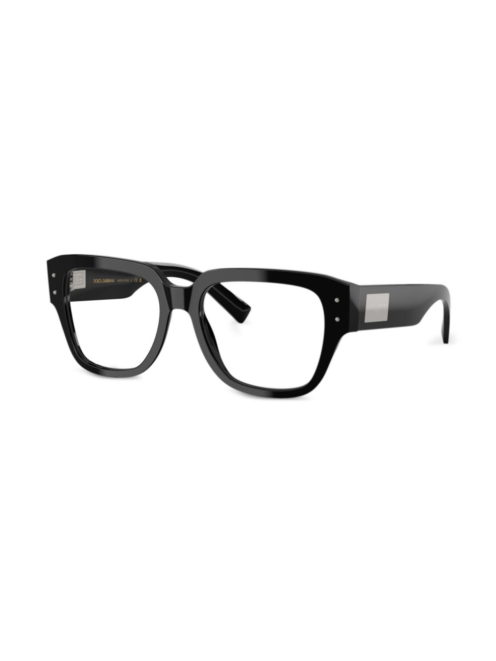 Dolce & Gabbana Eyewear Bril met gegraveerd logo - Zwart