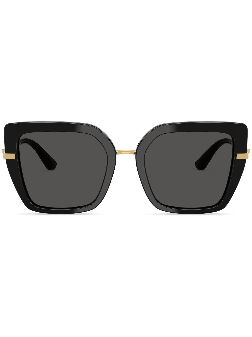 Shop Dolce & Gabbana Square-frame Sunglasses In Black