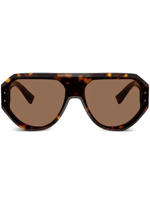 Dolce & Gabbana Eyewear Occhiali da sole con montatura stile pilota