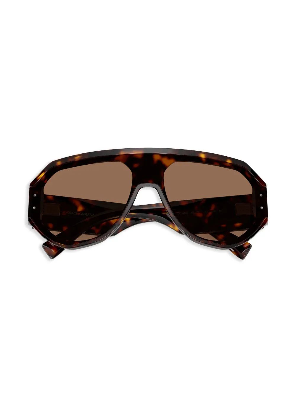 Dolce & Gabbana Eyewear Zonnebril met piloten montuur Groen