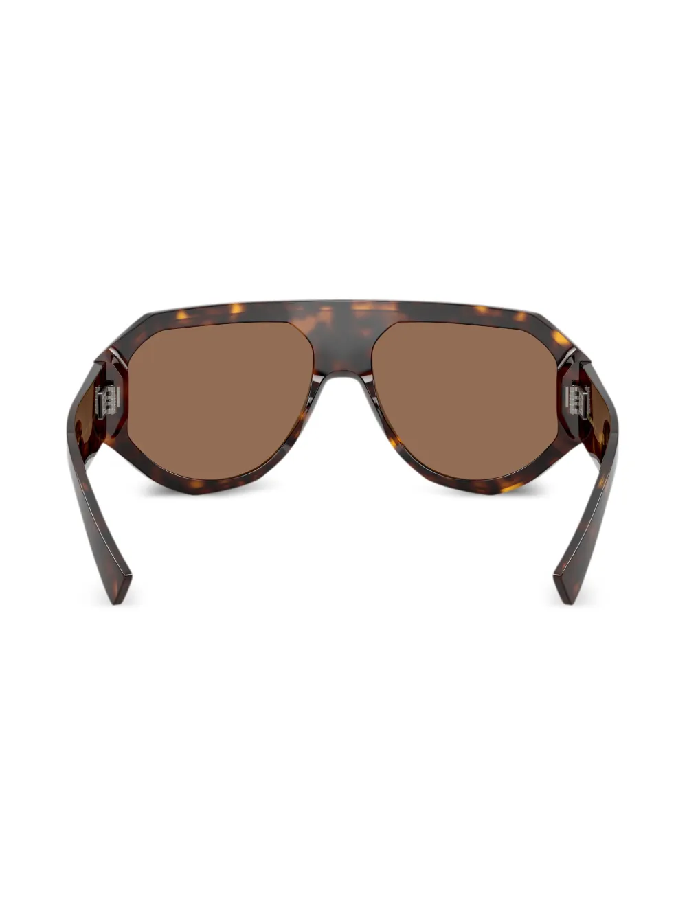 Dolce & Gabbana Eyewear Zonnebril met piloten montuur Groen