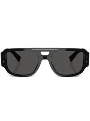 Dolce & Gabbana Eyewear パイロット サングラス | ブラック | FARFETCH JP