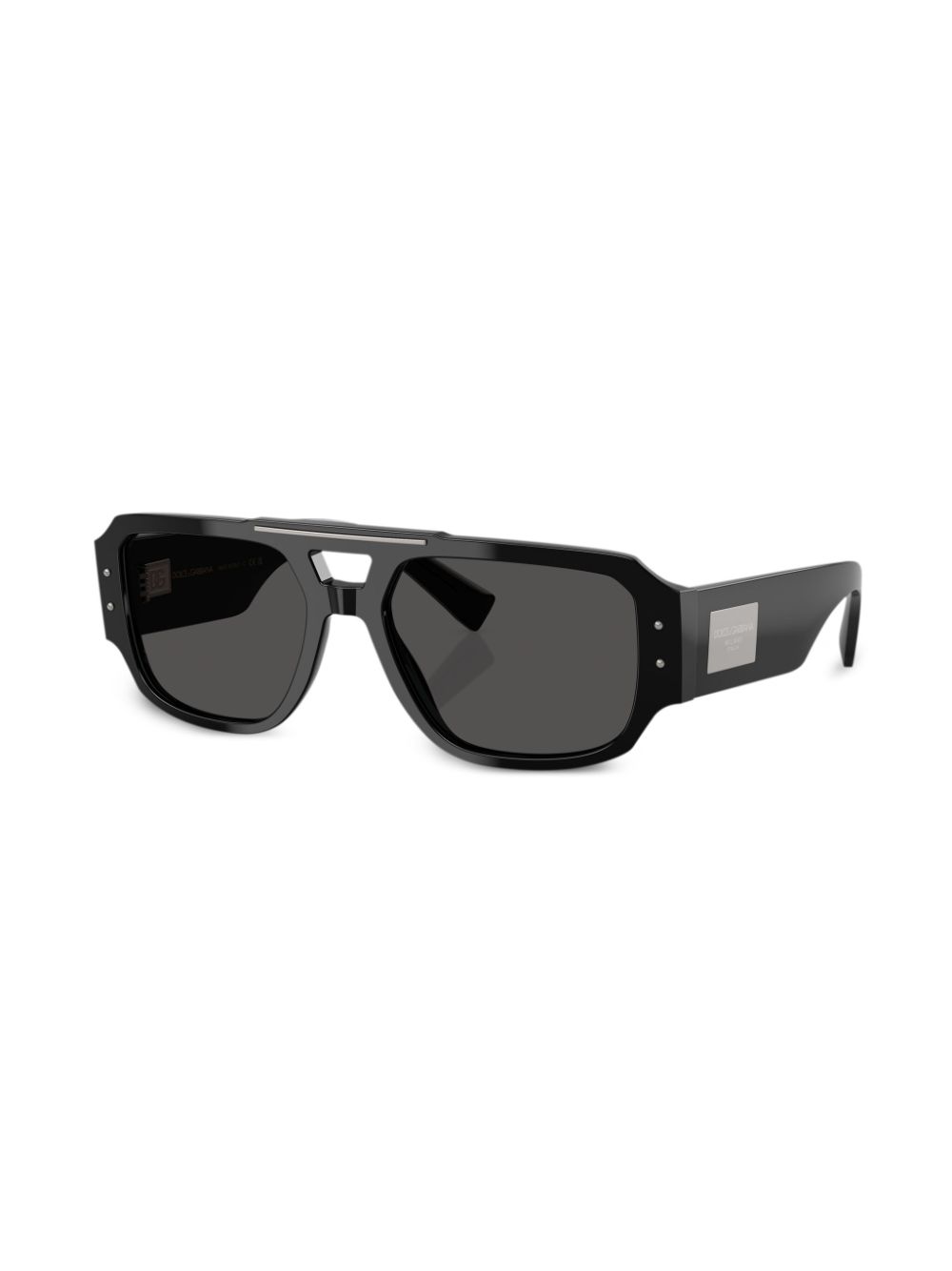 Dolce & Gabbana Eyewear pilot-frame sunglasses - Black