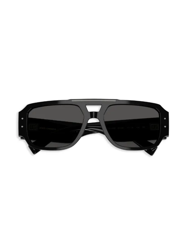 Dolce & Gabbana Eyewear パイロット サングラス | ブラック | FARFETCH JP