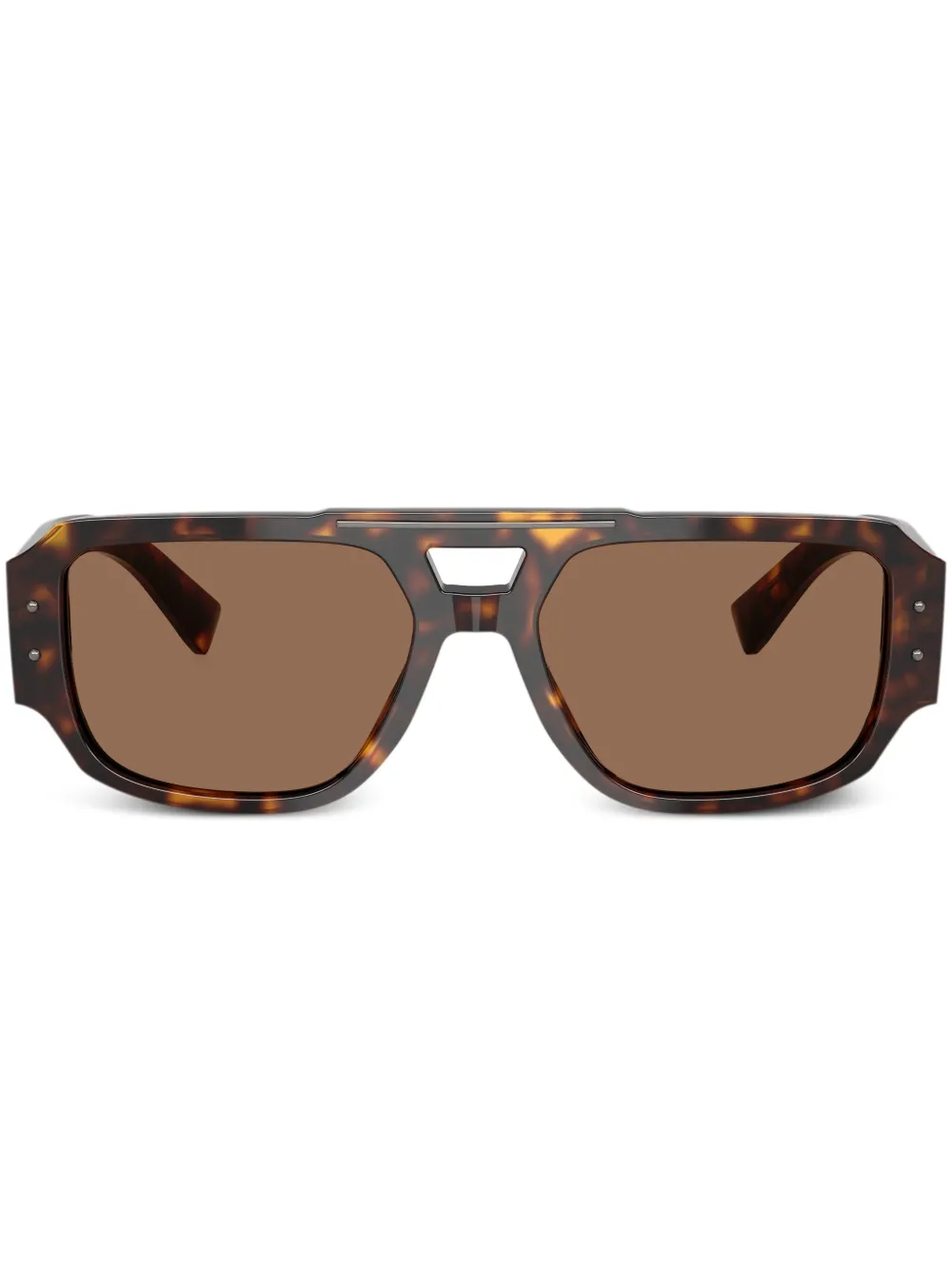 Dolce & Gabbana Eyewear Zonnebril met piloten montuur Blauw