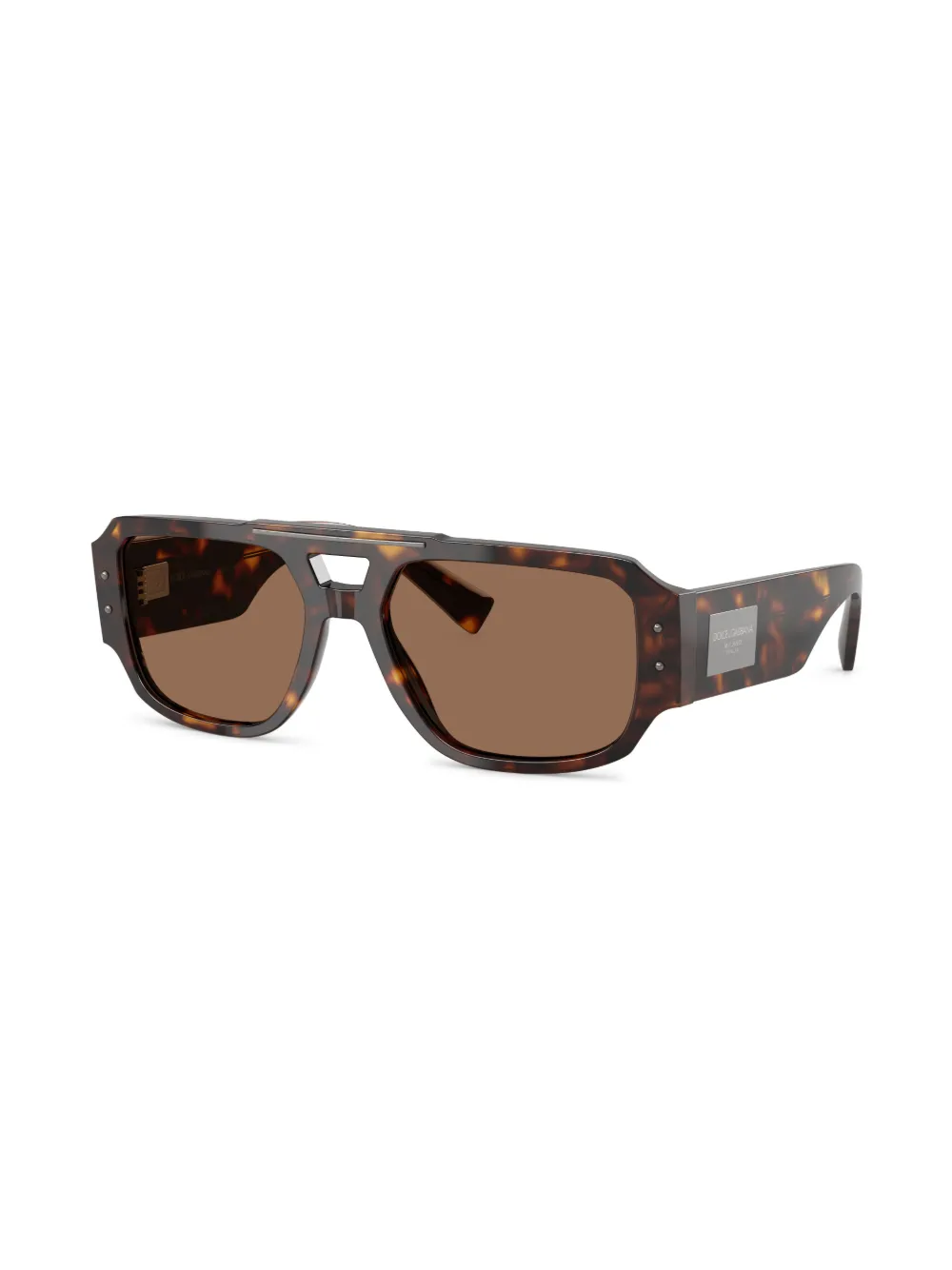 Dolce & Gabbana Eyewear Zonnebril met piloten montuur Blauw