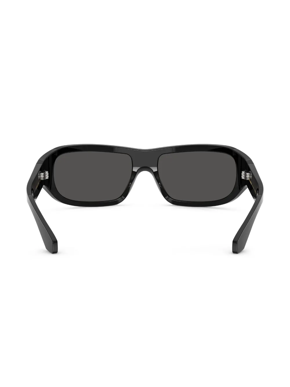 Dolce & Gabbana Eyewear Zonnebril met schild montuur Zwart