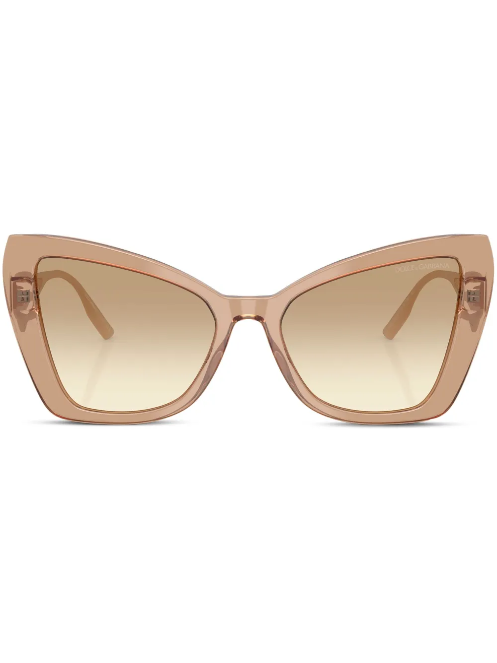 Dolce & Gabbana Eyewear Occhiali da sole a farfalla - Toni neutri