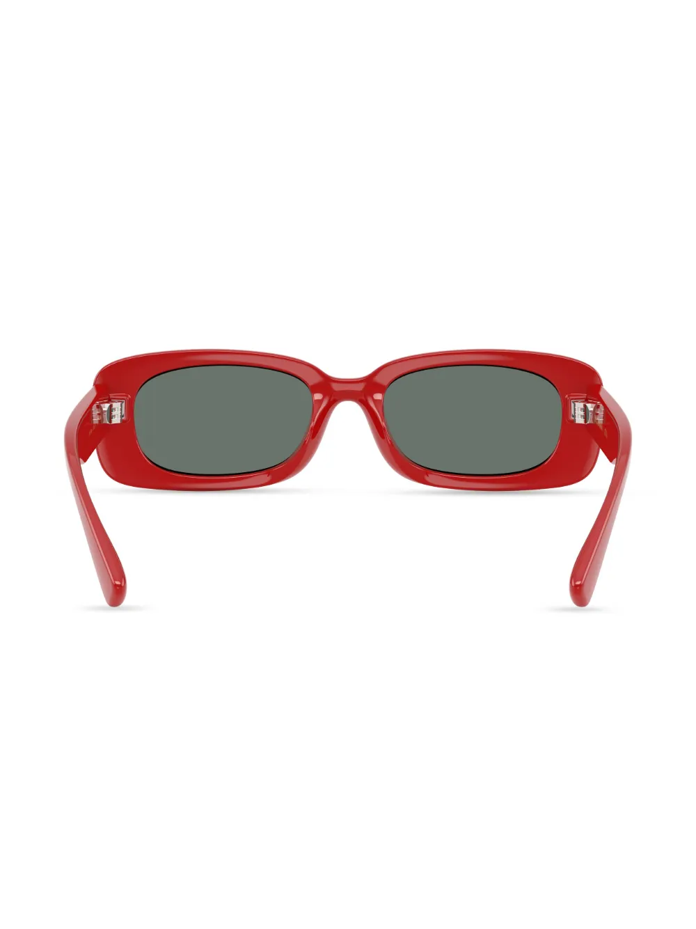 Dolce & Gabbana Eyewear Zonnebril met DG-bedel Rood