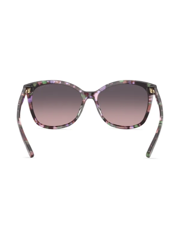 Coach abstract-pattern Sunglasses | Purple | FARFETCH display picture 2