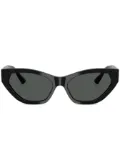 Jimmy Choo Eyewear cat-eye frame sunglasses - Black