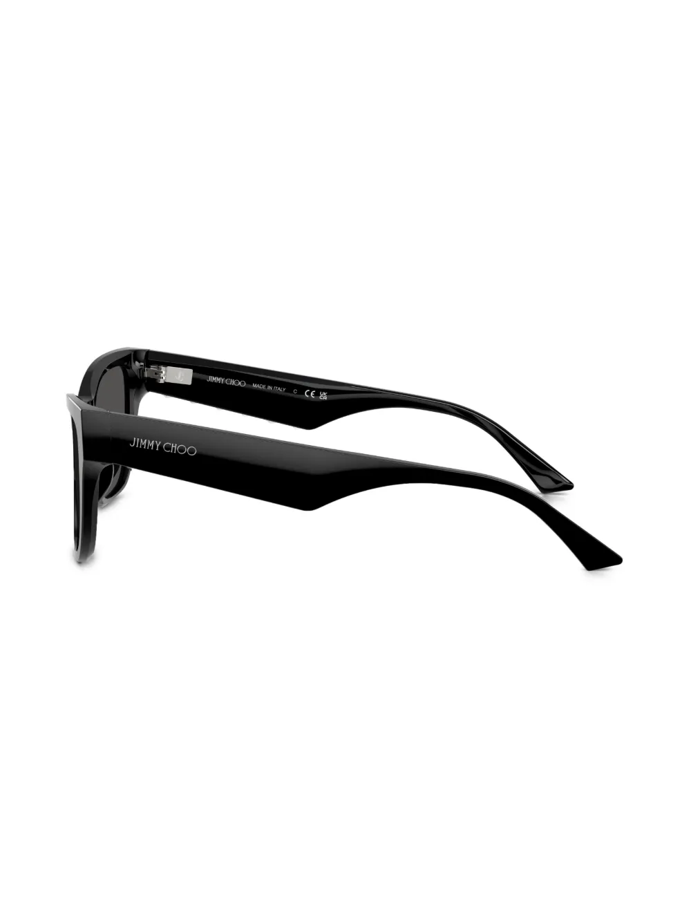 Jimmy Choo Eyewear Zonnebril met logoprint Zwart