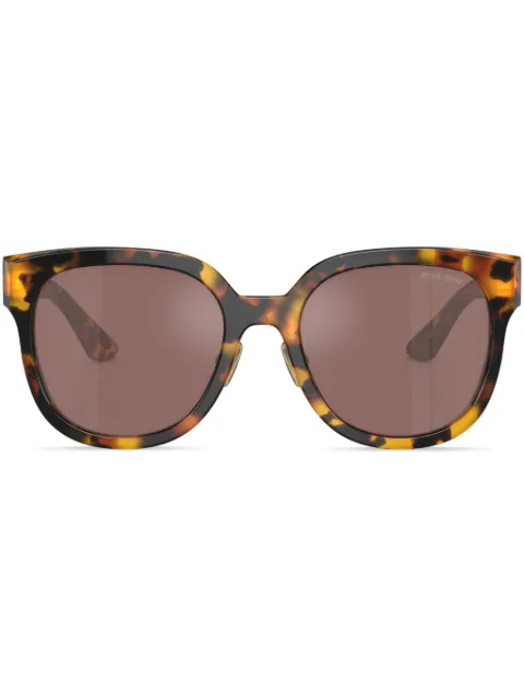 Miu Miu Eyewear Sonnenbrille mit eckigem Gestell