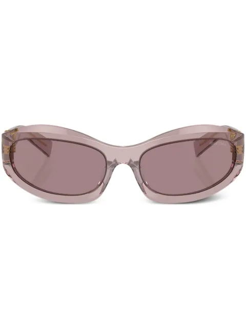 Miu Miu Eyewear geometric-frame sunglasses