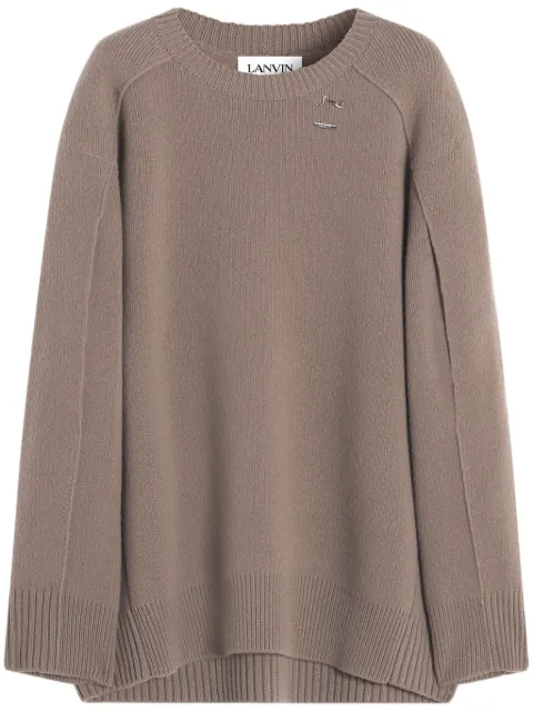 Lanvin wool-cashmere oversize jumper