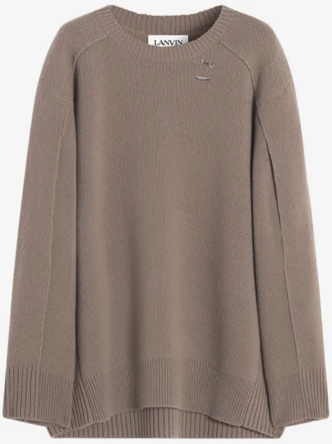 Lanvin suéter oversize de cachemira