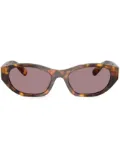 Miu Miu Eyewear tortoiseshell sunglasses - Brown