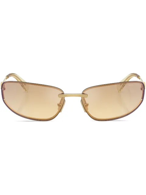 Miu Miu Eyewear oval-frame sunglasses SMUA505AK7R1 - 0