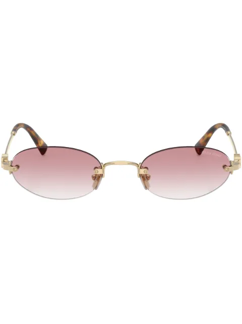 Miu Miu Eyewear oval-frame sunglasses