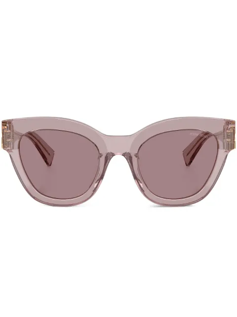 Miu Miu Eyewear Transparente Sonnenbrille