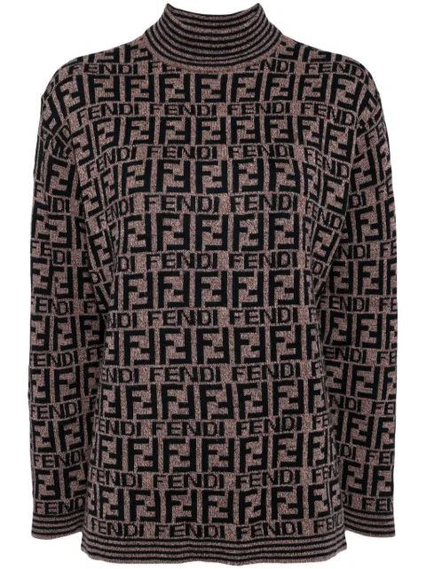 Fendi Pre-Owned FENDI Zucca Knit