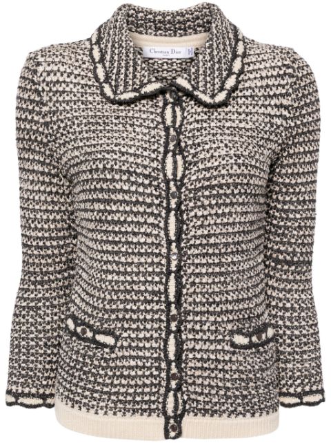 Christian Dior crochet long-sleeved jacket Women