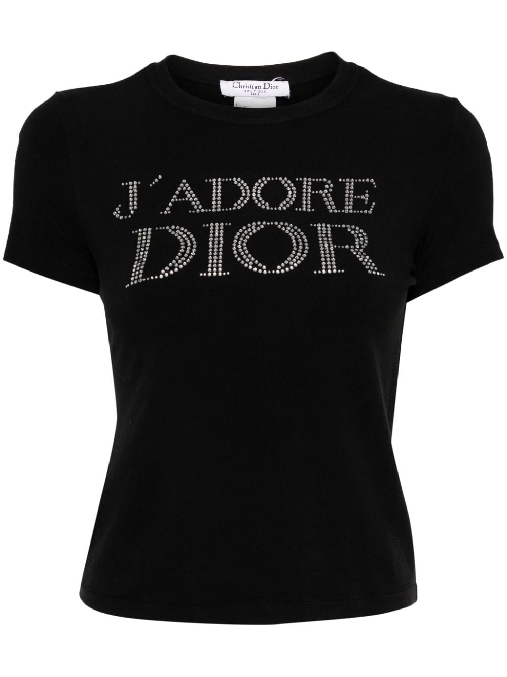 Christian Dior Pre-Owned short-sleeved T-shirt – Black