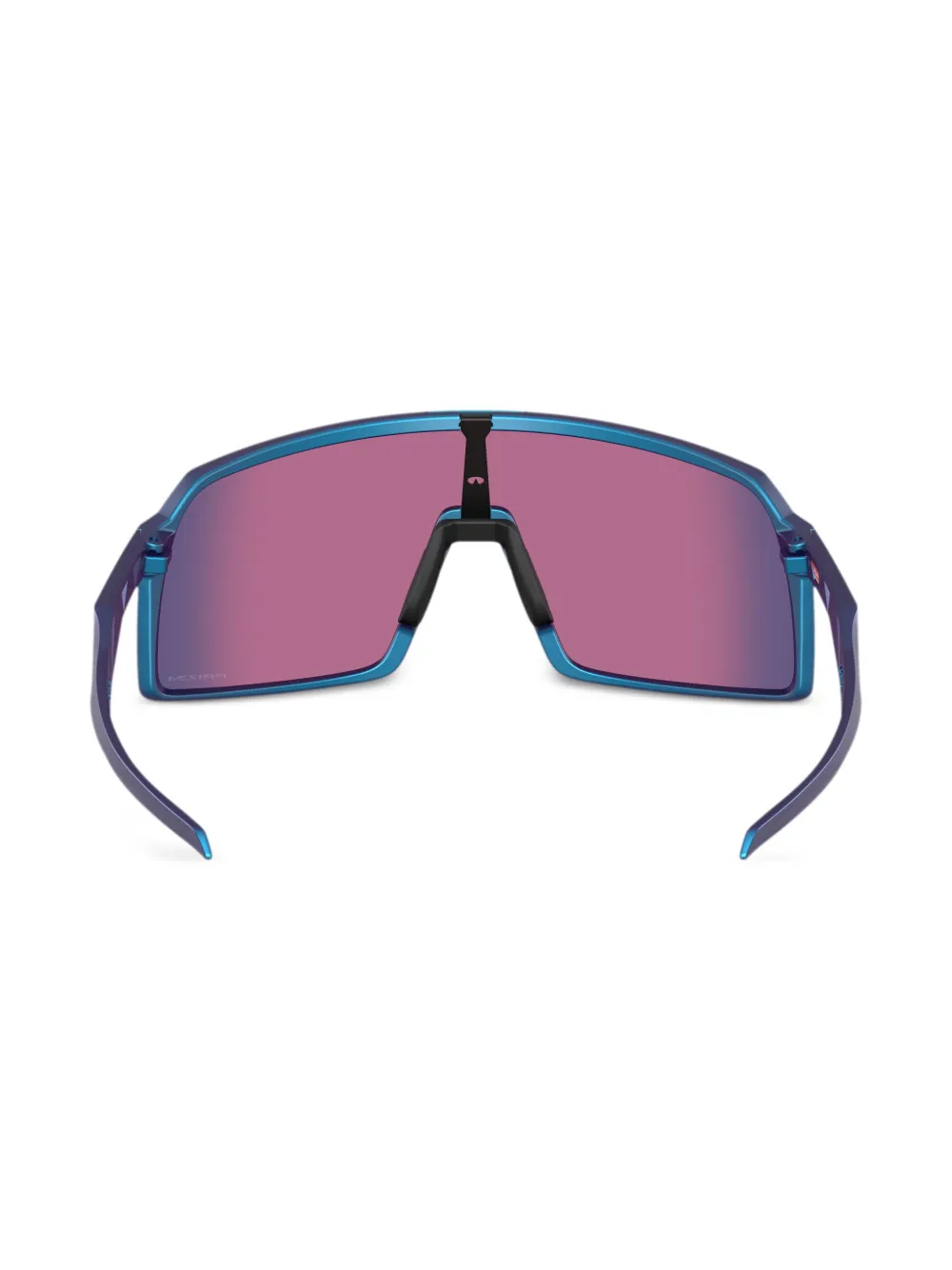 Oakley Zonnebril met schild montuur Blauw