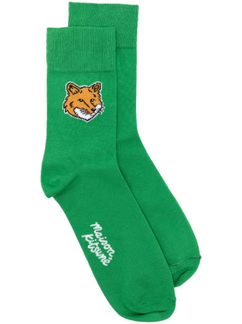 Maison Kitsuné fox head socks
