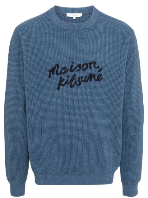 Maison Kitsuné Maison Kitsune Handwriting jumper