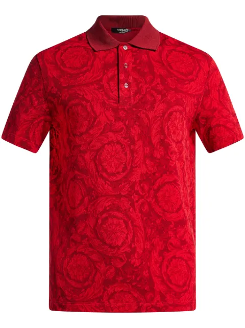 Versace Barocco polo shirt