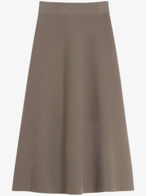 Lanvin falda midi con diseño acampanado
