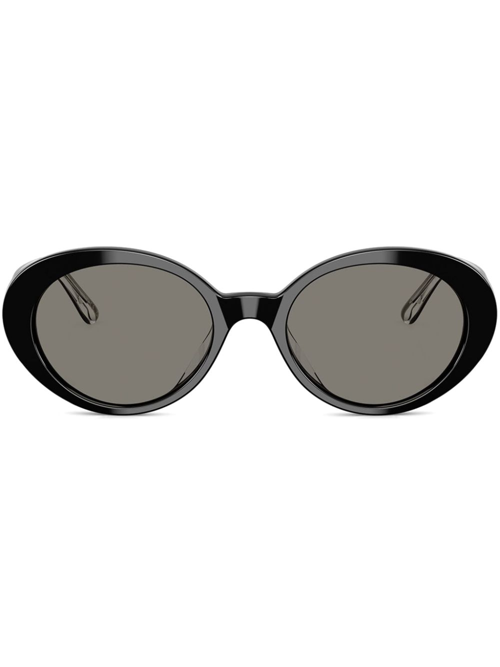 OLIVER PEOPLES 椭圆形框太阳眼镜 