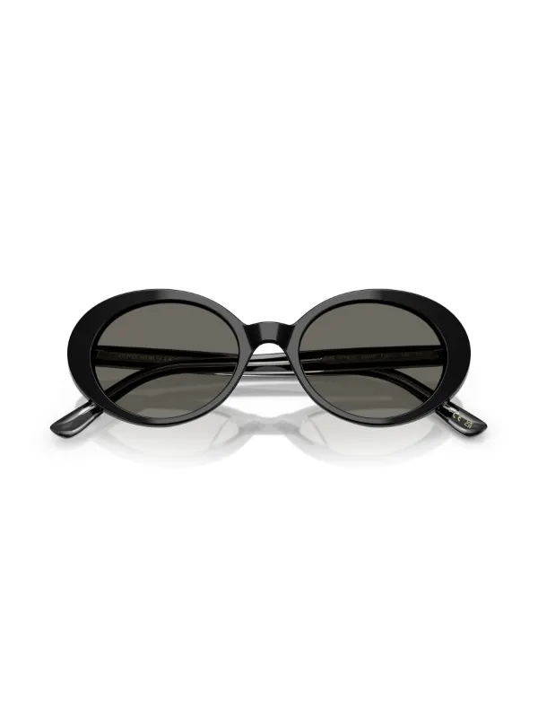 Oliver Peoples oval-frame Sunglasses | Black | FARFETCH GE display picture 3