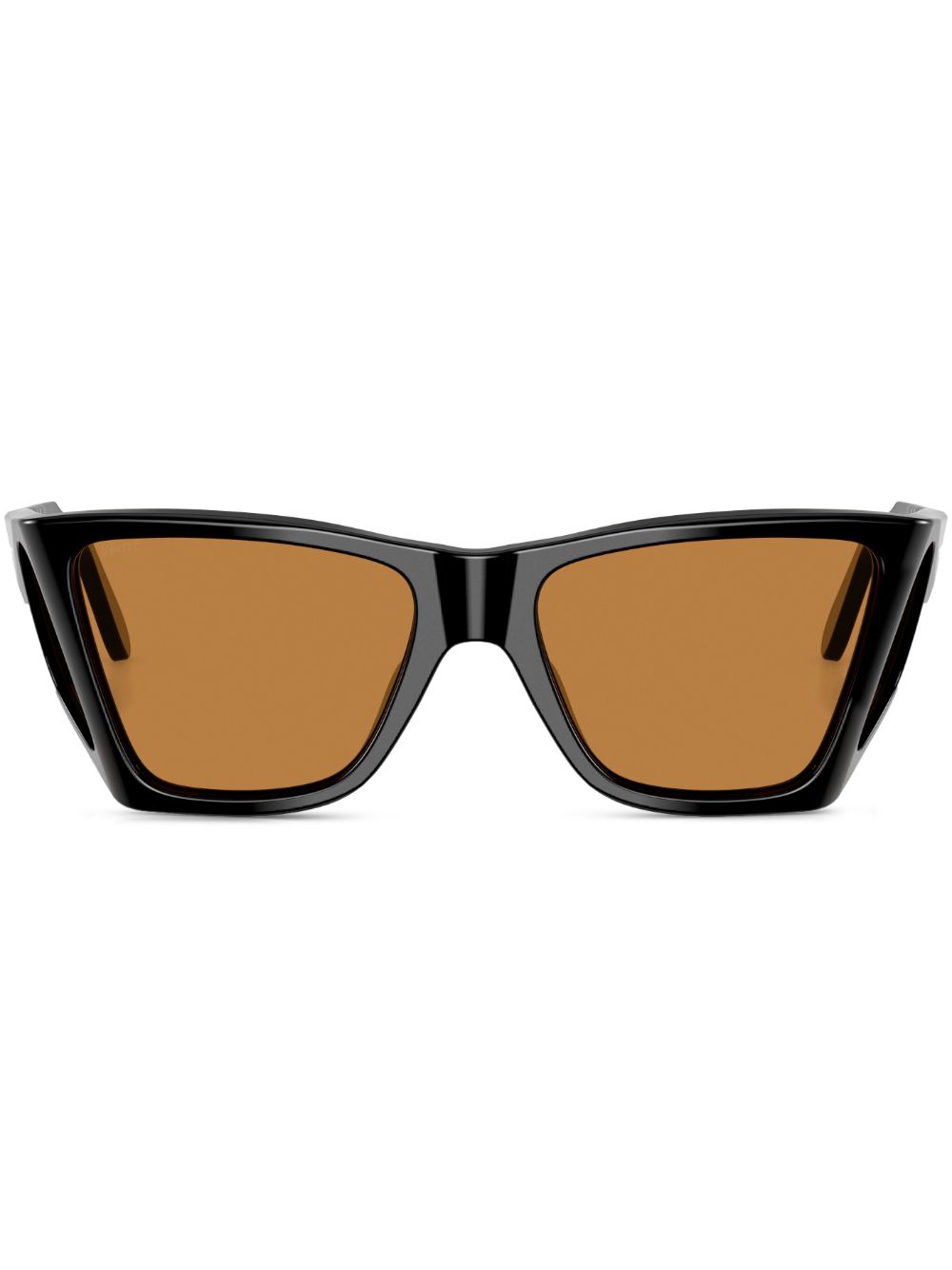 Persol Zonnebril met geometrisch montuur Zwart