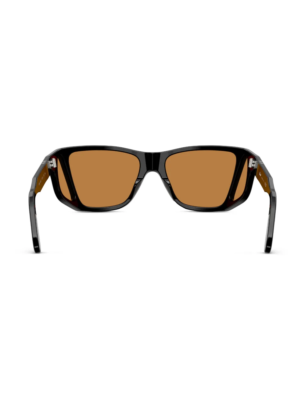 Persol Zonnebril met geometrisch montuur Zwart