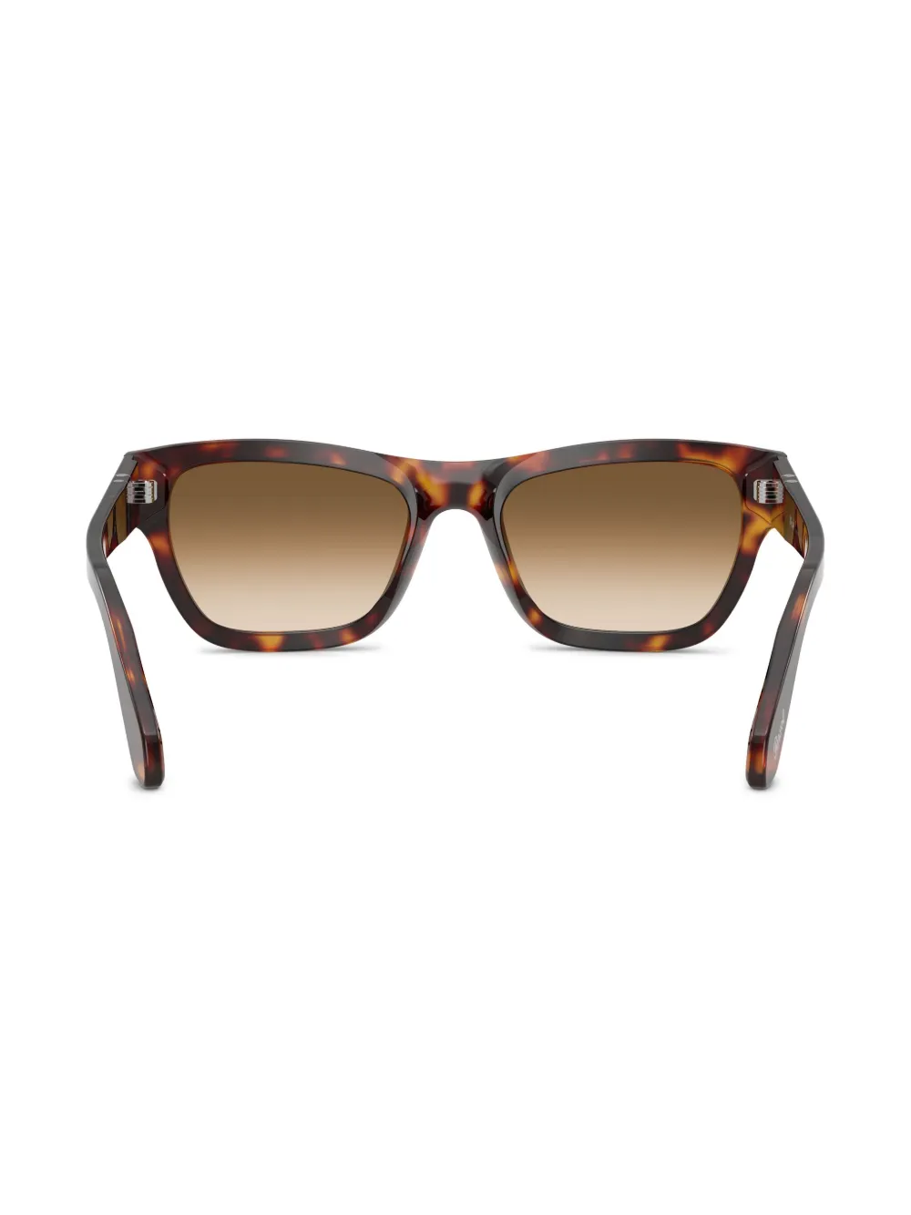 Persol Zonnebril met vierkant montuur Bruin